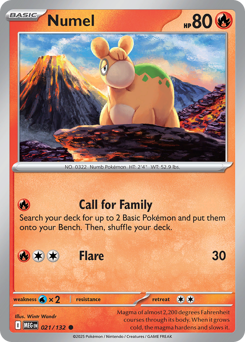 Numel — Mega Evolution 021