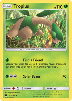 Tropius — Celestial Storm 021