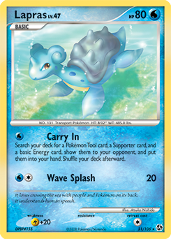 Lapras — Great Encounters 021