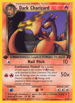 Dark Charizard — Team Rocket 021