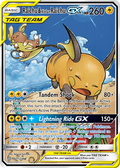 Raichu & Alolan Raichu-GX — Unified Minds 221