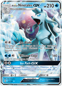 Alolan Ninetales-GX — Guardians Rising 022