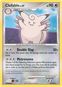 Clefable — Diamond & Pearl 022