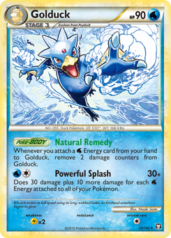 Golduck — HS—Triumphant 022