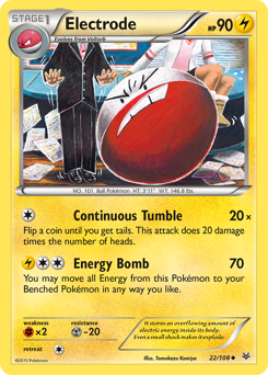Electrode — XY6 022