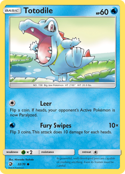 Totodile — Dragon Majesty 022