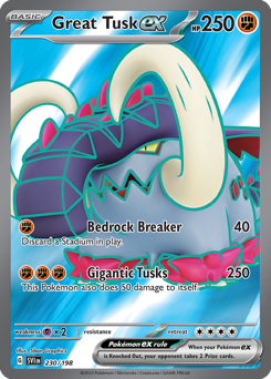 Great Tusk ex — Scarlet & Violet 230