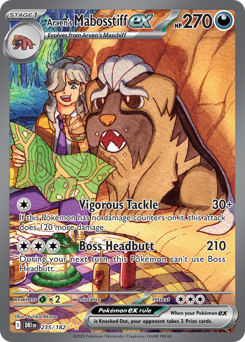 Arven's Mabosstiff ex — Destined Rivals 235