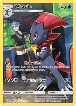 Weavile — Cosmic Eclipse 238