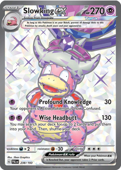 Slowking ex — Paldea Evolved 238