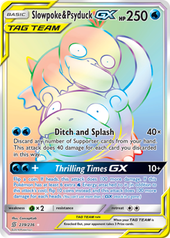 Slowpoke & Psyduck-GX — Unified Minds 239