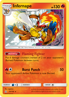 Infernape — Ultra Prism 023