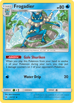 Frogadier — Forbidden Light 023
