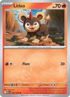 Litleo — Mega Evolution 023