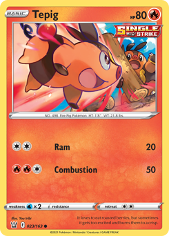 Tepig — Battle Styles 023