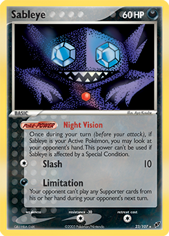 Sableye — Deoxys 023