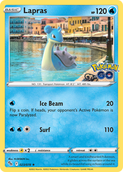Lapras — Pokémon GO 023
