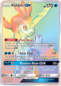 Keldeo-GX — Unified Minds 240