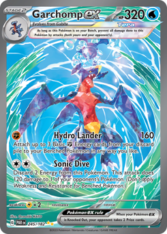 Garchomp ex — Paradox Rift 245