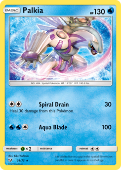 Palkia — Shining Legends 024