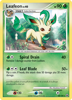 Leafeon — Majestic Dawn 024
