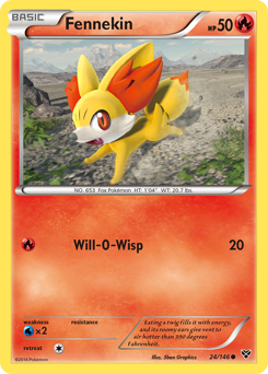 Fennekin — XY 024