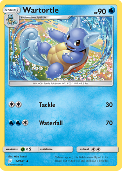 Wartortle — Team Up 024