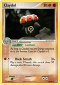 Claydol — Emerald 024