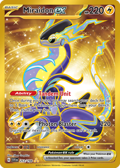 Miraidon ex — Scarlet & Violet 253