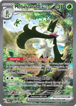 Meowscarada ex — Paldea Evolved 256