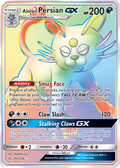 Alolan Persian-GX — Cosmic Eclipse 257