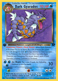 Dark Gyarados — Team Rocket 025
