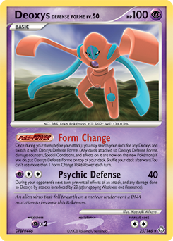Deoxys Defense Forme — Legends Awakened 025