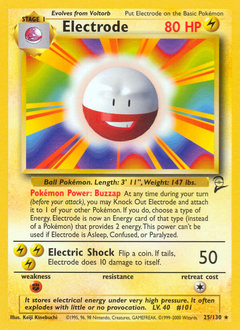 Electrode — Base Set 2 025