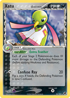 Xatu δ — Dragon Frontiers 025