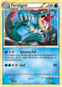 Feraligatr — Call of Legends 025
