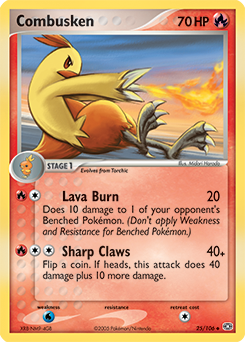 Combusken — Emerald 025