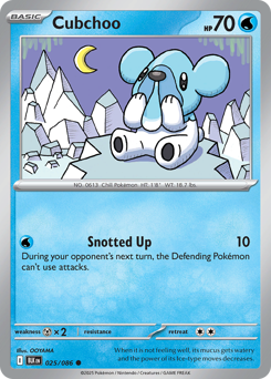 Cubchoo — Black Bolt 025