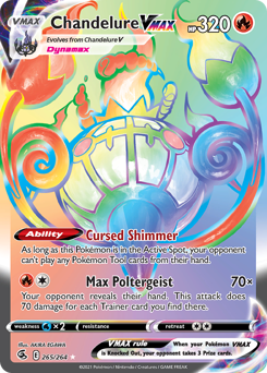 Chandelure VMAX — Fusion Strike 265