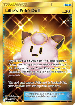 Lillie's Poké Doll — Cosmic Eclipse 267