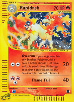 Rapidash — Expedition Base Set 026