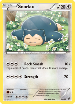 Snorlax — Kalos Starter Set 026