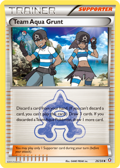 Team Aqua Grunt — Double Crisis 026