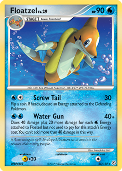 Floatzel — Diamond & Pearl 026