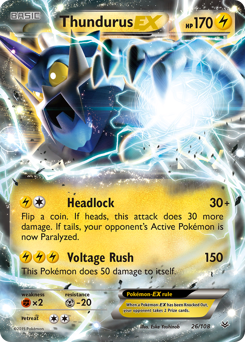 Thundurus-EX — Roaring Skies 026