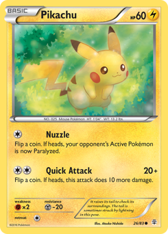 Pikachu — Generations 026