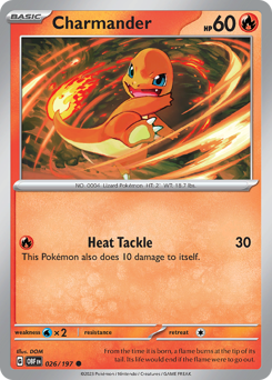 Charmander — Obsidian Flames 026