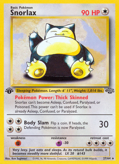 Snorlax — Jungle 027