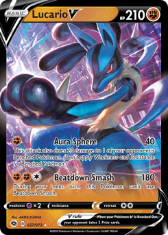 Lucario V — Champion's Path 027