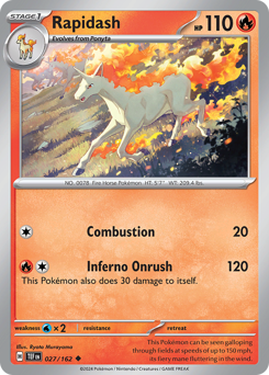 Rapidash — Temporal Forces 027